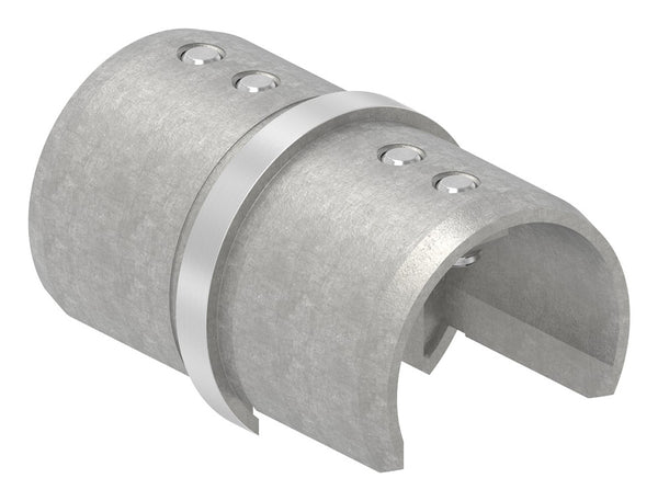 Rohrverbinder für Glasleistenrohr ø 42,4 x 1,5mm, V2A