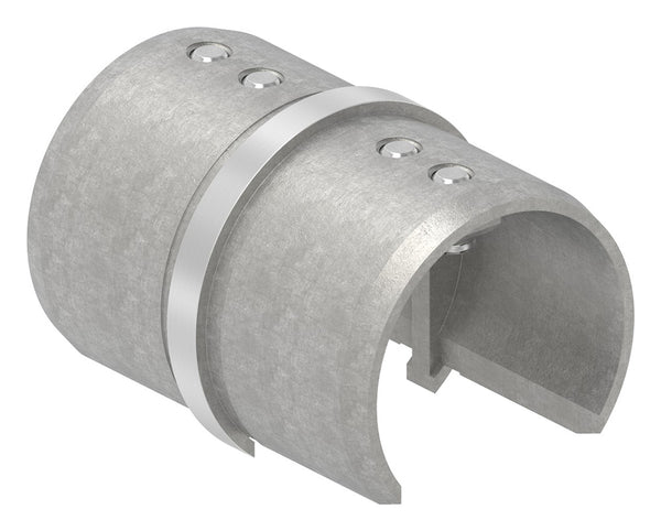 Rohrverbinder für Glasleistenrohr ø 48,3 x 1,5mm, V4A