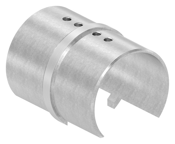 Rohrverbinder für Glasleistenrohr ø 60,3 x 1,5mm, V4A