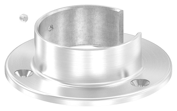 Wandhalter für Glasleistenrohr ø 60,3 x 1,5mm, V4A