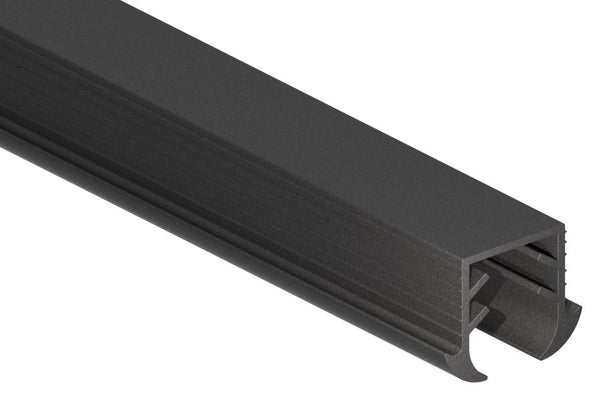 Gummiprofil 3m für Nut 24 x 24mm für Glasstärke 11,52 - 13,52mm
