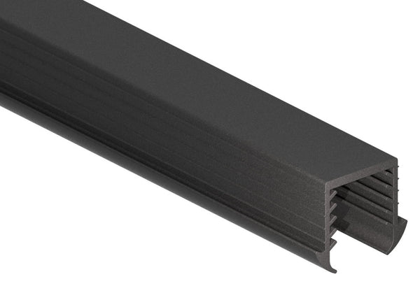 Gummiprofil 25m für Nut 24 x 24mm für Glasstärke 16,76 - 17,52mm