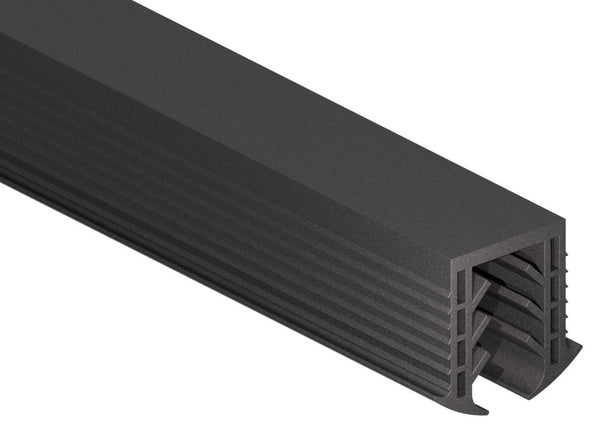 Gummiprofil 6m für Nut 27 x 30mm für Glasstärke 10,00 - 13,52mm