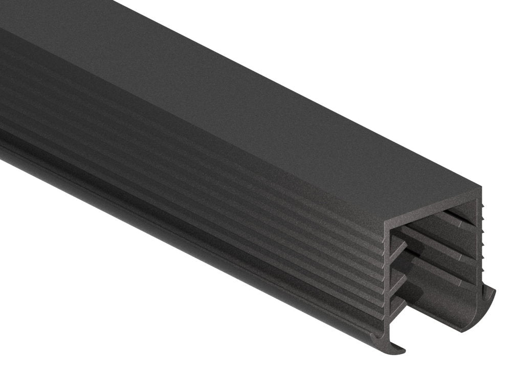 Gummiprofil 3m für Nut 27 x 30mm für Glasstärke 16,76 - 17,52mm