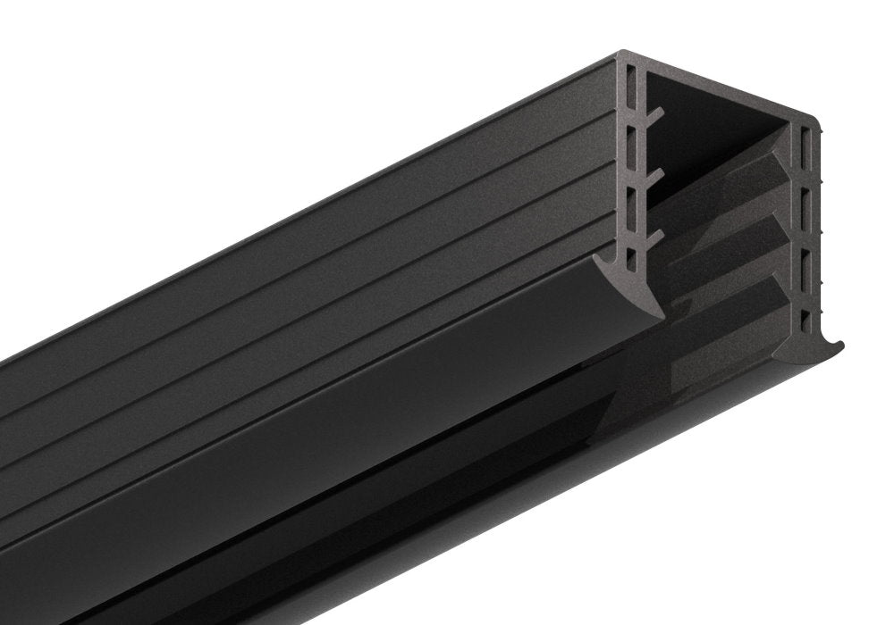 Gummiprofil 6m für Nut 34 x 34mm für Glasstärke 20,76 - 21,52mm
