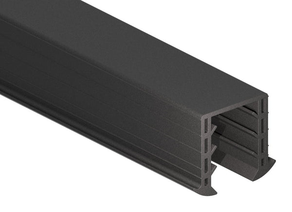 Gummiprofil 6m für Nut 34 x 34mm für Glasstärke 20,76 - 21,52mm