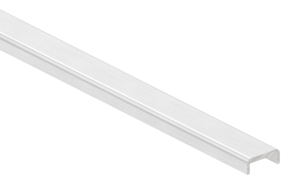 Aluminium-Kantenschutzprofil Extra Slim, 16,5 x 6 x 2mm, für Glasstärke 10,00-11,52mm, Länge 2000mm