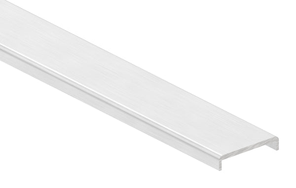 Aluminium-Kantenschutzprofil Extra Slim, 30,5 x 6 x 2mm, für Glasstärke 24,00-25,52mm, Länge 6000mm