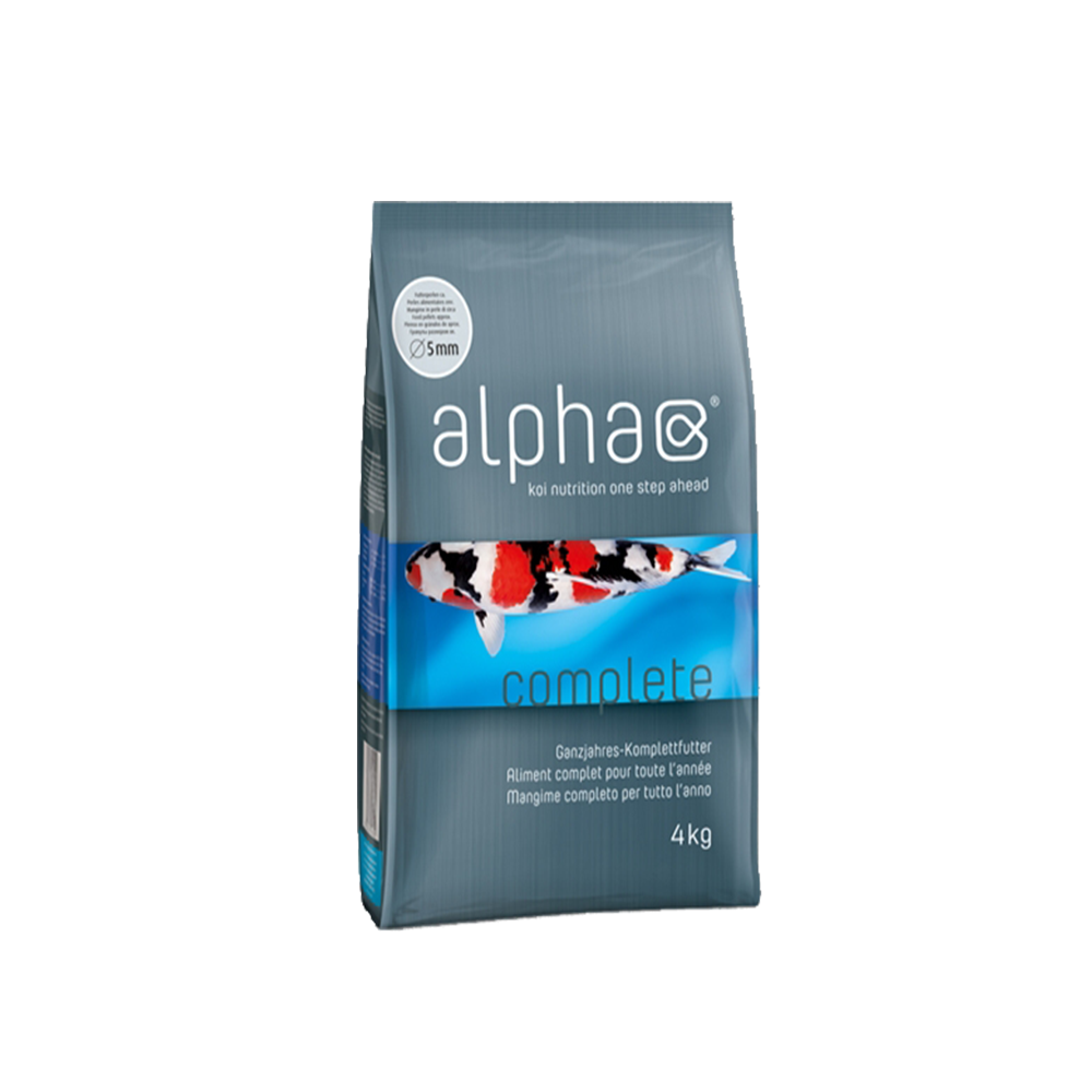 Alpha Complete 3mm 4kg Koifutter (EUR 11,02 / kg)