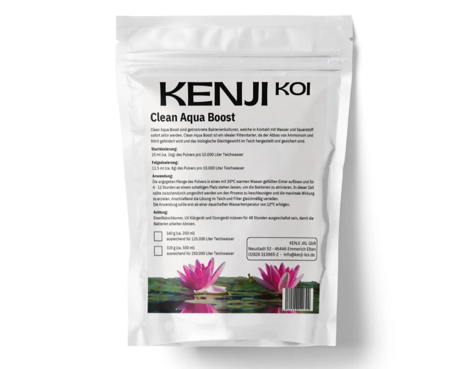 KENJI KOI Clean Aqua Boost 320g (EUR 134,97 / kg)
