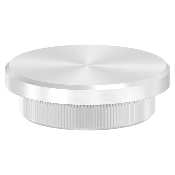 Endkappe flach, massiv, für Rohr ø 42,4 x 4,0mm, zum Einschlagen