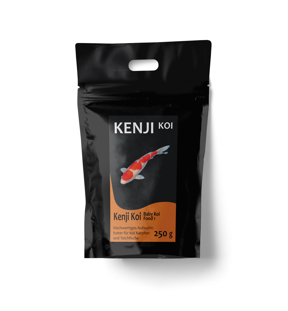 KENJI KOI Baby Food 1 Körnung 0,5mm – 0,8mm 0,25kg Koifutter (EUR 46,52 / kg)
