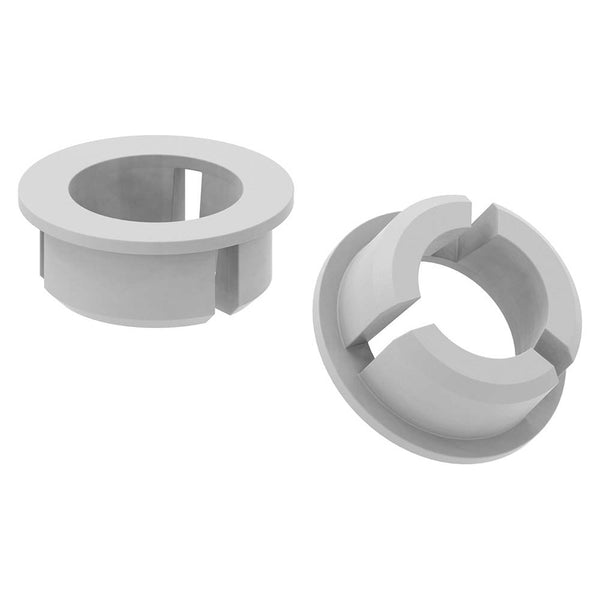 Steckmuffe aus Kunststoff für 12mm Stab, Anschluss für Vierkantrohr mit 1,5 - 2mm Wandung