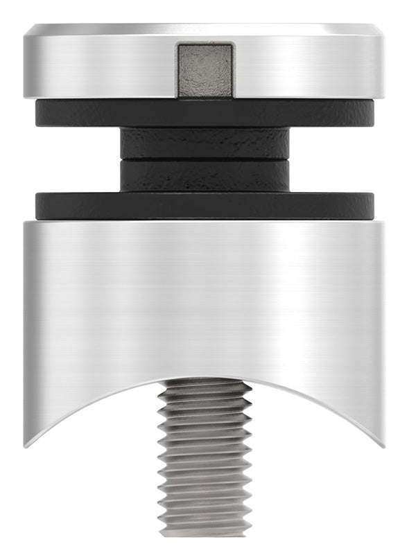 Glas-Punkthalter ø 30mm für Glas 6,0-12,76mm, Anschluss ø 42,4mm
