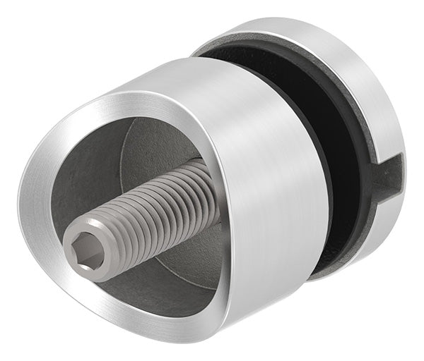 Glas-Punkthalter ø 30mm für Glas 6,0-12,76mm, Anschluss ø 42,4mm