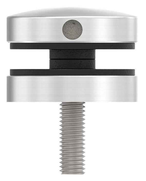 Glas-Punkthalter ø 40mm, für Glas 3,0-12,76mm, flacher Anschluss