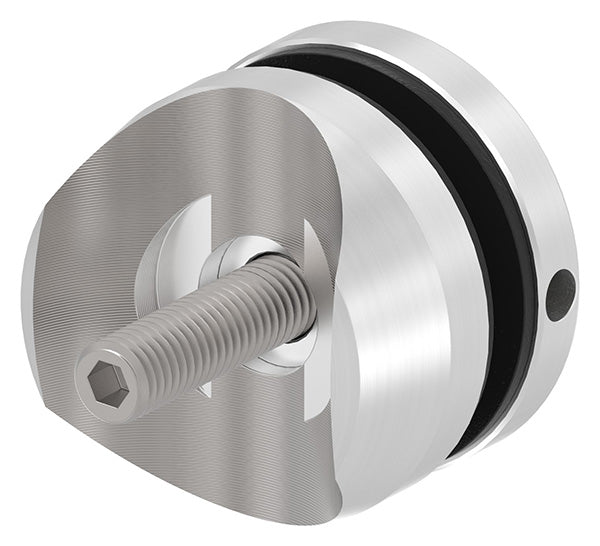 Glas-Punkthalter ø 52mm für Glas 6,0-21,52mm, Anschluss ø 42,4mm, mit AbP