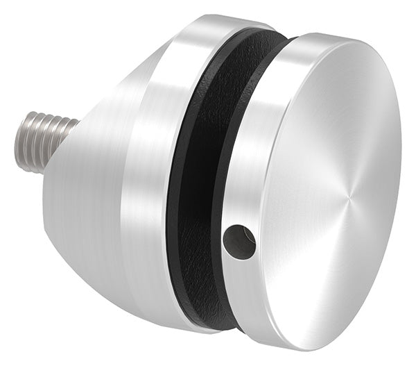 Glas-Punkthalter ø 52mm für Glas 6,0-21,52mm, Anschluss ø 48,3mm, V4A, mit AbP