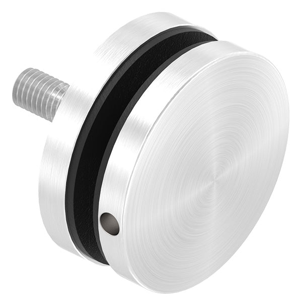 Glas-Punkthalter ø 62mm für Glas 6,0-21,52mm, flacher Anschluss, mit AbP