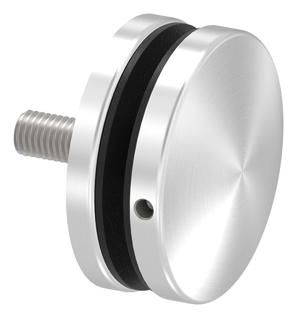 Glas-Punkthalter ø 72mm für Glas 12,0-21,52mm, flacher Anschluss, mit AbP