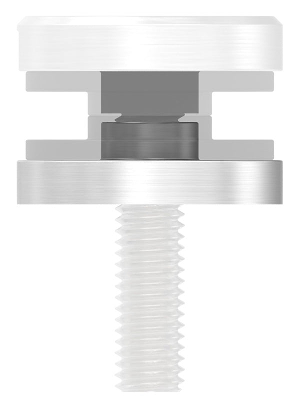 Glas-Punkthalter ø 30mm, Unterteil, Höhe 5mm