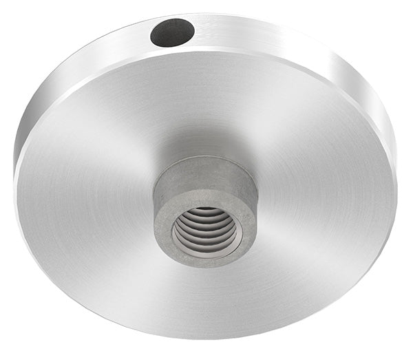 Glas-Punkthalter 52mm, Oberteil, für Glas 6,0-21,52mm, V2A