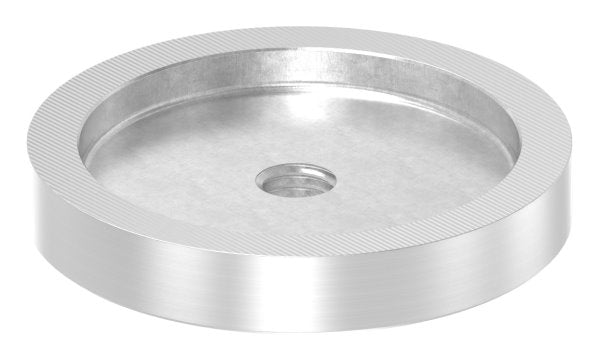 Glas-Punkthalter ø 52mm, Unterteil, Höhe 10mm, mit Innengewinde M10