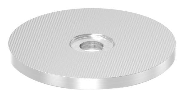 Glas-Punkthalter ø 62mm, Unterteil, Höhe 5mm, mit Innengewinde M10