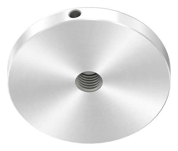 Glas-Punkthalter 72mm, Oberteil, für Glas 12,0-21,52mm, V2A