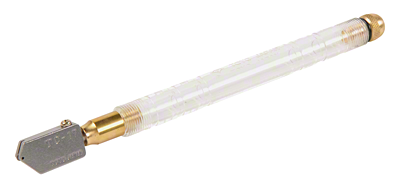 Toyo® Öl-Glasschneider ORIGINAL SUPERCUTTER, gerader Kopf, Kunststoffgriff, TAP-WHEEL