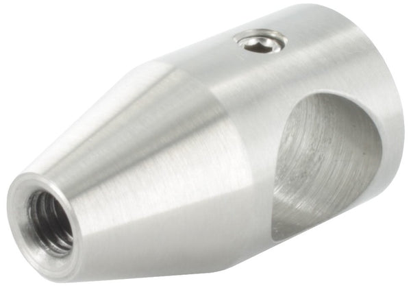 Querstabhalter mit M6 Gewinde für Stab ø 12 mm