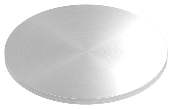 Ronde ø 200mm, Stärke 6mm, einseitig geschliffen, mit Rundschliff