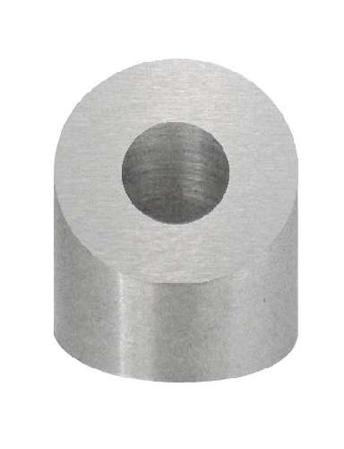Formanschluss ø 14mm, für flache Pfosten, für M6 Gewinde, mit Steigung 28-32°