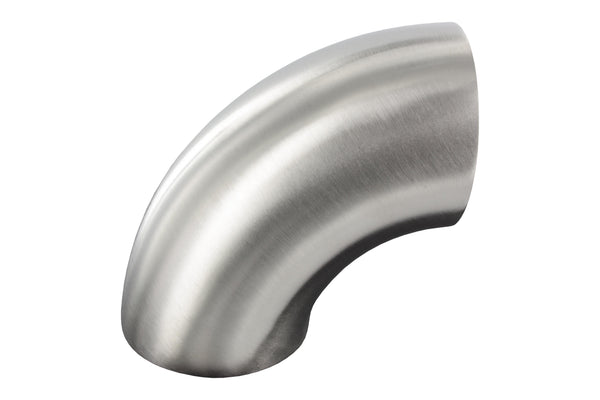90° Bogen zum Anschweißen, für Rohr ø 60,3mm, Wandstärke 2,0mm, geschliffen