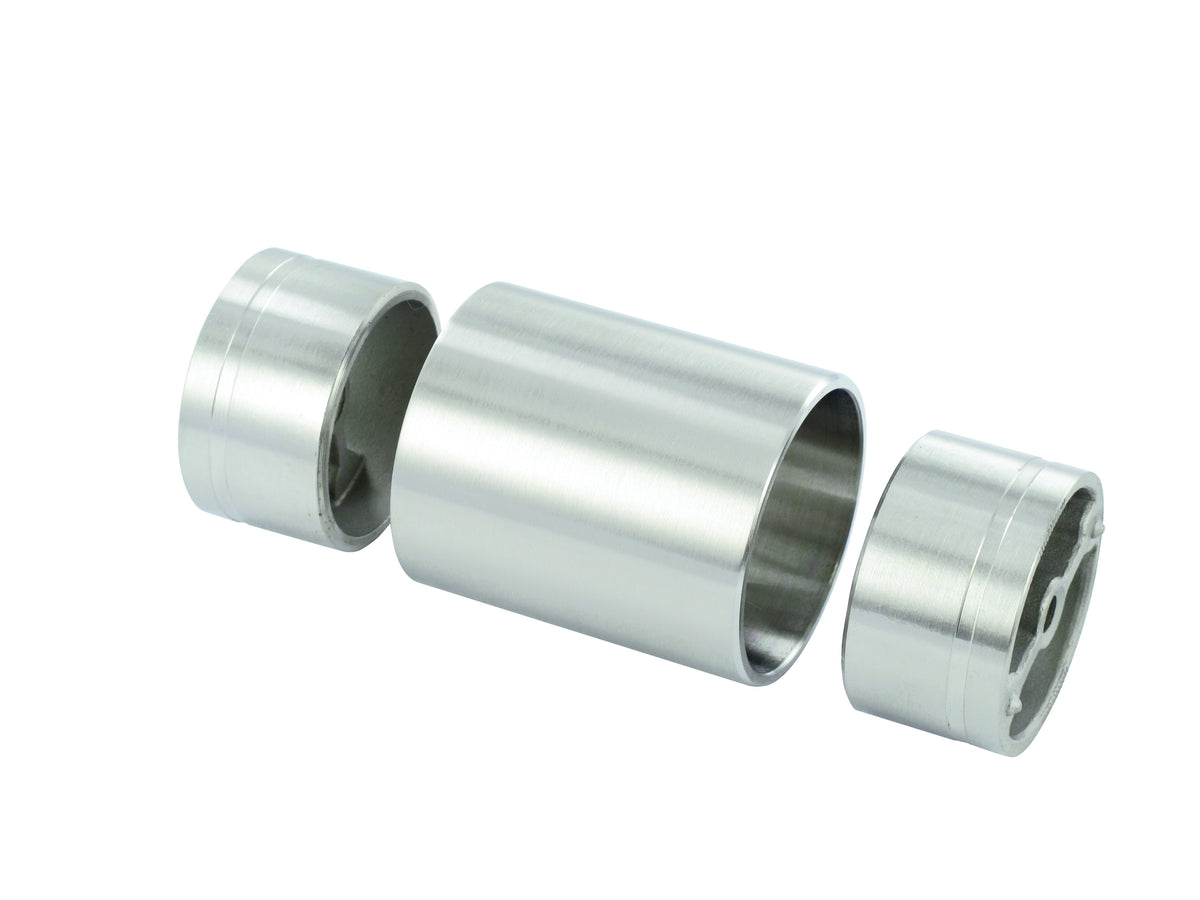 Verbinder für Holzhandlauf ø 42mm, inkl. 2 Adaptern