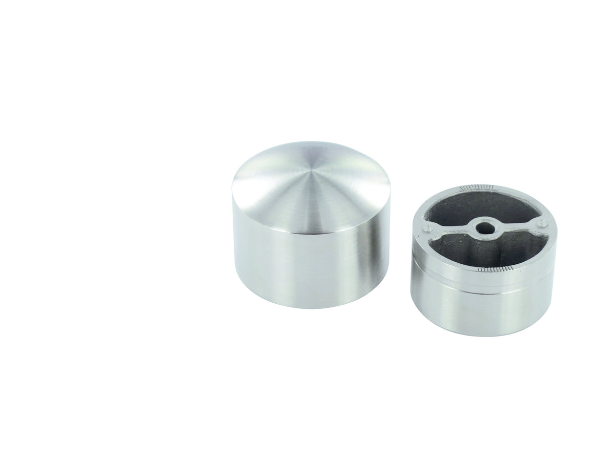 Endkappe für Holzhandlauf ø 42mm, inkl. 1 Adapter