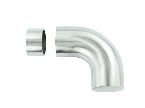 Endbogen 90° für Holzhandlauf ø 42mm, inkl. 1 Adapter