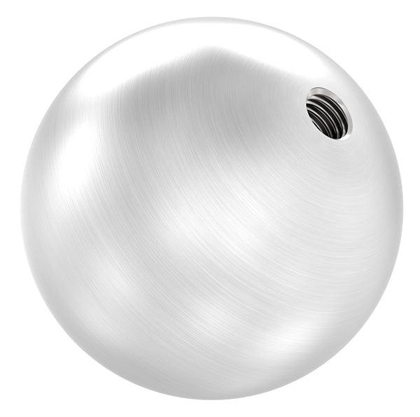 Edelstahlkugel massiv ø 50mm, mit M8 Gewinde