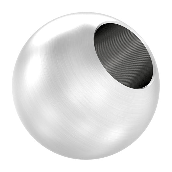 Edelstahlkugel massiv ø 20mm, mit 10,2mm Sackloch