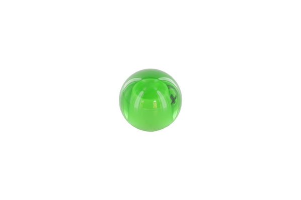Glaskugel grün ø 30mm mit Durchgangsbohrung ø 12,3mm