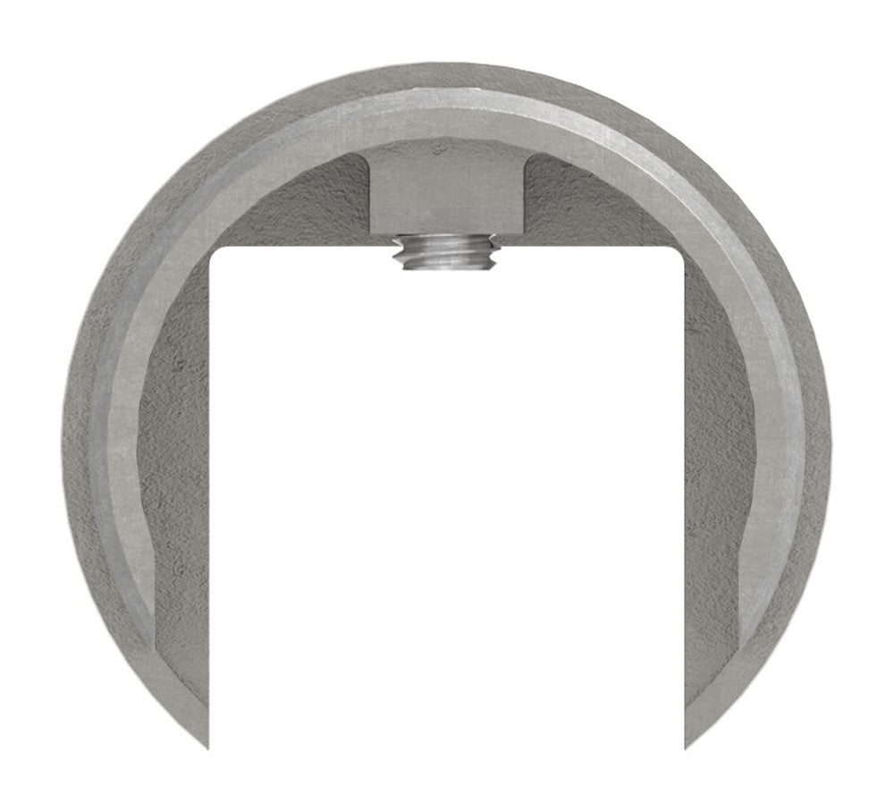 Rohrverbinder für Glasleistenrohr ø 42,4 x 1,5mm, V4A