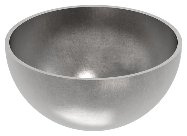 Stahl-Halbhohlkugel ø 80mm, glatt, Wandstärke 2.0mm, ohne Bohrung