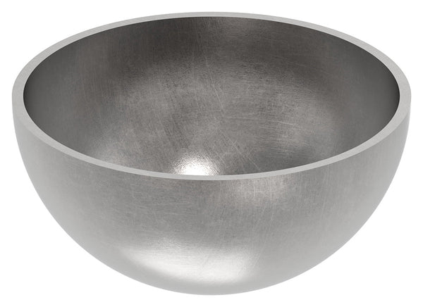 Stahl-Halbhohlkugel ø 70mm, glatt, Wandstärke 2.0mm, ohne Bohrung