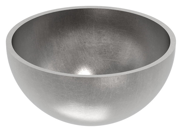 Stahl-Halbhohlkugel ø 60mm, glatt, Wandstärke 2.0mm, ohne Bohrung