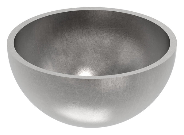 Stahl-Halbhohlkugel ø 50mm, glatt, Wandstärke 2.0mm, ohne Bohrung