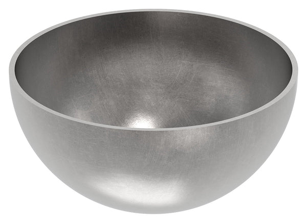 Stahl-Halbhohlkugel ø 100mm, glatt, Wandstärke 2.0mm-2.5mm, ohne Bohrung