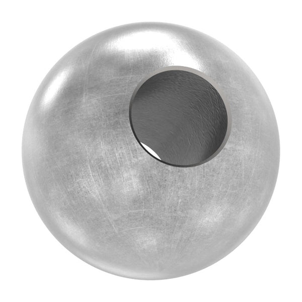 Stahl-Massivkugel/Annietkugel ø 13mm, mit 6mm Durchgangsbohrung