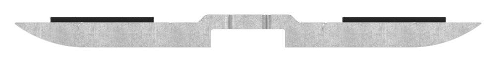 Sicherungsboden für Glasklemme Modell 25MK, in V2A