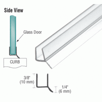 Dual Durometer PVC-Dichtung und Abstreifer für 6 mm (1/4