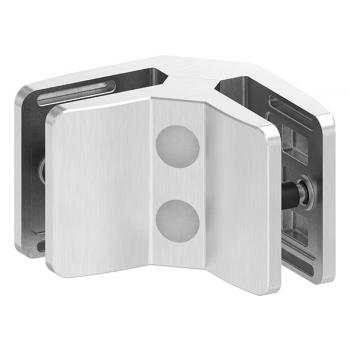 Eckglasklemme 90°, Modell 24, V4A, für 10,76mm Glas